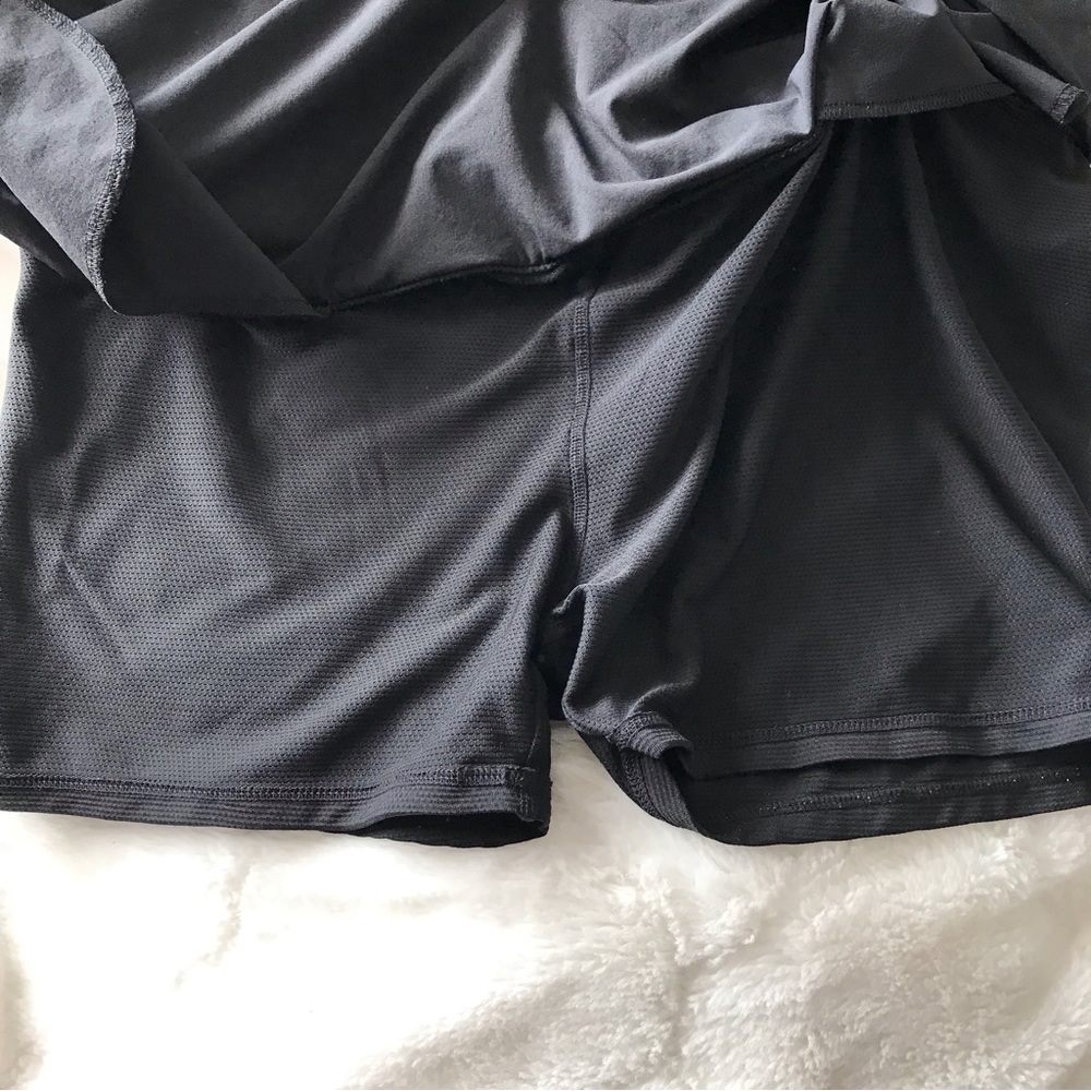 Athleta Black Midtown Skort Size 14 Activewear Casual Travel Tennis Outdoor - Picture 11 of 16